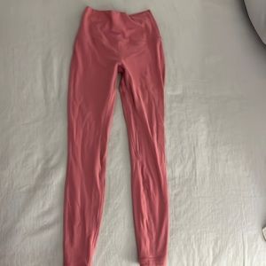 Pink lululemon align leggings